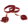 TABOOM Attaches Cuisses-poignets Taboom Rouge